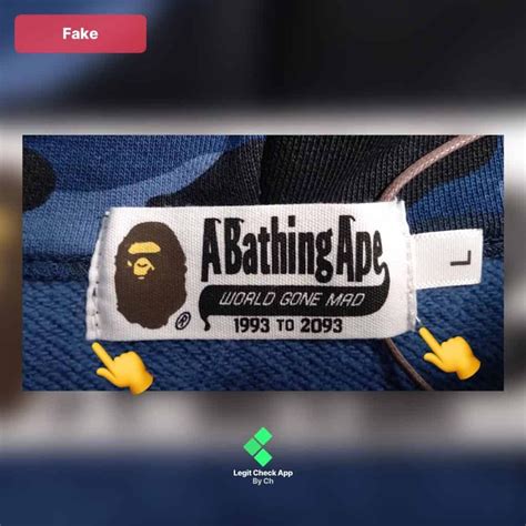 real vs fake bape adidas jacket|check if a bape hoodie is real.